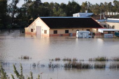 Inundación en Jerez de la frontera